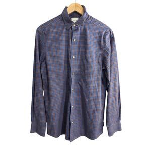 ROWM Plaid Snap front shirt Size Small